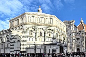 Baptisterium v italské Florencii (© Pavel Vítek 05/2001)