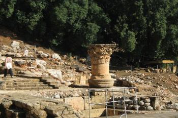 Banias a Panova jeskyně v Izraeli (© Pavel Vítek 10/2016)