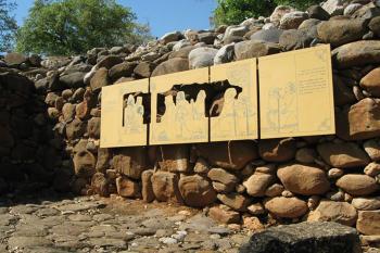 Tel Dan, archeologické vykopávky na severu Izraele. (© Pavel Vítek 10/2016)