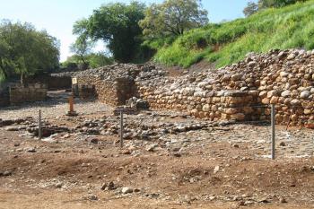 Tel Dan, archeologické vykopávky na severu Izraele. (© Pavel Vítek 10/2016)