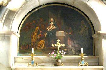 Klášter Pokušeni na Hoře Pokušení u izraelského Jericha (© Pavel Vítek 10/2016)