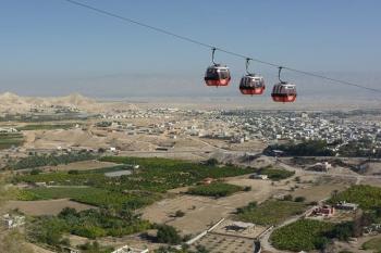 Klášter Pokušeni na Hoře Pokušení u izraelského Jericha (© Pavel Vítek 10/2016)