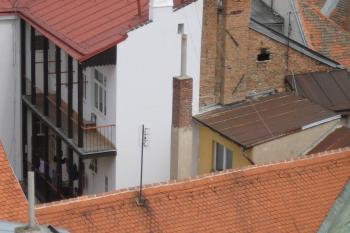Znojemské střechy z věže (© Zdeněk Susa, 05/2009)