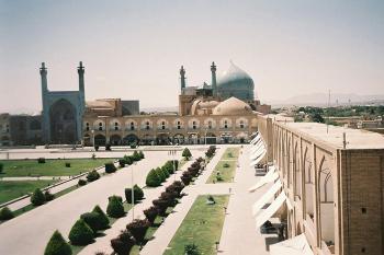 Náměstí Nakš-e v íránskén Isfahánu (© Pavel Vítek 05/2016)