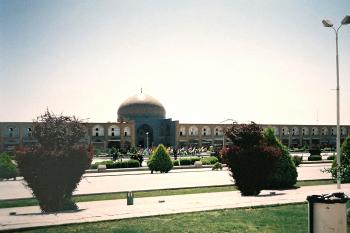 Náměstí Nakš-e v íránskén Isfahánu (© Pavel Vítek 05/2016)