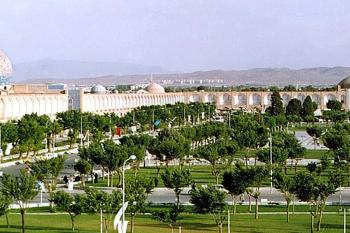 Náměstí Nakš-e v íránskén Isfahánu (© Pavel Vítek 05/2016)