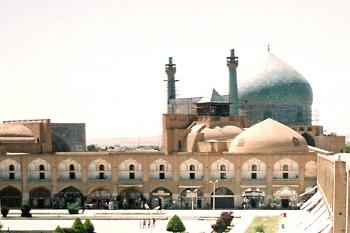 Šáhova mešita v íránském Isfahánu. (© Pavel Vítek 05/2016)