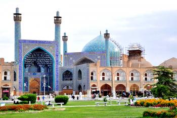 Šáhova mešita v íránském Isfahánu. (© Pavel Vítek 05/2016)