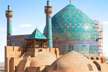 Šáhova mešita v íránském Isfahánu. (© Pavel Vítek 05/2016)