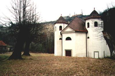 kostel Panny Marie pod Skalou
