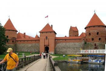 Litevský hrad Trakai (© Pavel Vítek 06/2015)