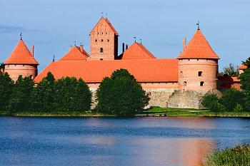 Litevský hrad Trakai (© Pavel Vítek 06/2015)