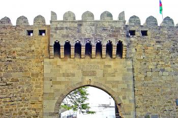 Staré město v azerbajdžánském Baku. (© Pavel Vítek 06/2013)