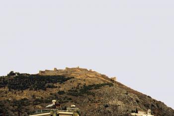 Pevnost Palamidi nad městem Nauplion. na Peloponesu v Řecku. (© Pavel Vítek 09/2012)