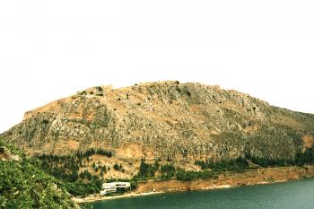 Pevnost Palamidi nad městem Nauplion. na Peloponesu v Řecku. (© Pavel Vítek 09/2012)