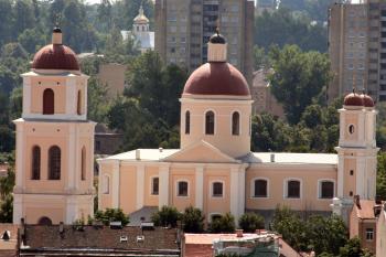 pohled z Gedyminova hradu (© Pavel Zany Komárek 5. 8. 2007)