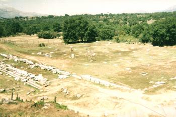Megalopolis na řeckém poloostrově Peloponés. (© Pavel Vítek 09/2012)