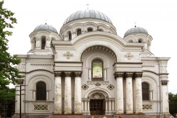 Kostel svatého Archanděla Michaela v litevském Kaunasu. (© Pavel Vítek 06/2015)