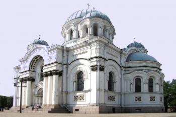 Kostel svatého Archanděla Michaela v litevském Kaunasu. (© Pavel Vítek 06/2015)