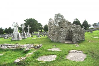 Clonmacnoise v Irsku. (© Pavel Vítek 06/2014)