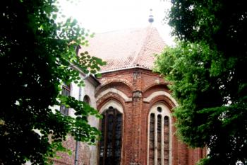 Kostel sv. Jiří v litevském Kaunasu (© Pavel Vítek 06/2015)
