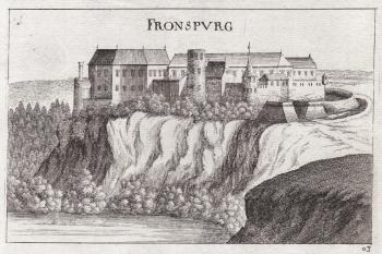 (©  Fronsburg. Stich von G. M. Vischer (1672))