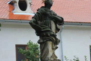 Socha sv. Agáty (© Luděk Vláčil 09/2020)