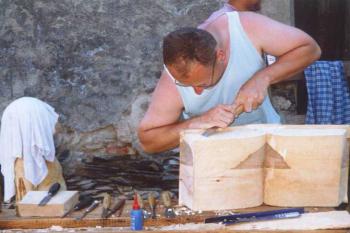 Hauenštejnské řezbářské sympozium 2003 (© Pavel Palacký 2003)