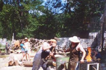 Hauenštejnské řezbářské sympozium 2003 (© Pavel Palacký 2003)