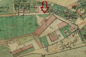 manufaktura kolem r.1820 (© zdroj: https://archivnimapy.cuzk.cz)