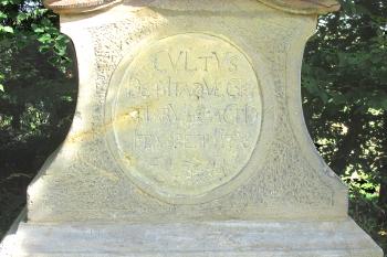 Socha sv. Jana Nepomuckého v Mírově (© Pavel Vítek 09/2020)