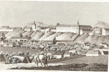Žamberk podle F.A.Hebera z roku 1796 (© )
