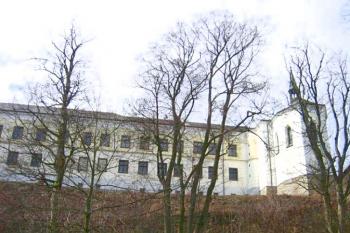 Zámek s kaplí od Divoké Orlice ( © Pavel Vítek 04/2006)