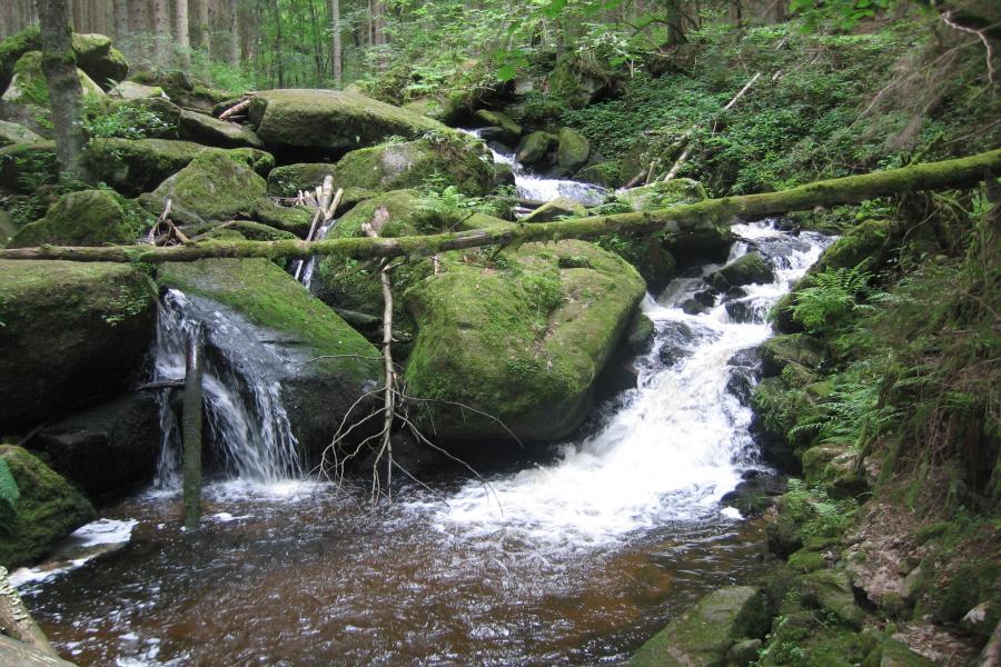 vodopády svatého Wolfganga