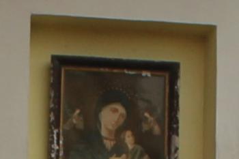 Obraz Panny Marie s Ježíškem (© Luděk Vláčil 11/2020)