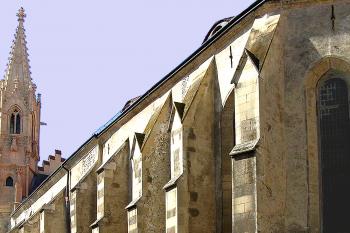 Kostel Klarisek v Bratislavě. (© Pavel Vítek 08/2019)