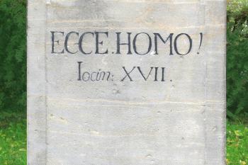 Socha Ecce Homo v Senici na Hané (© Pavel Vítek 10/2020)