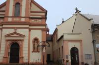klášter redemptoristů s kostelem Božského Srdce Páně