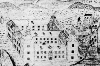 pohled na zámek v 18. stol. ( © anon, 1739)