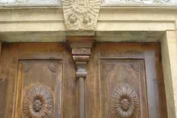 hlavní vstup do zámecké kaple (© Jaromír Schoffer, 07/2010)