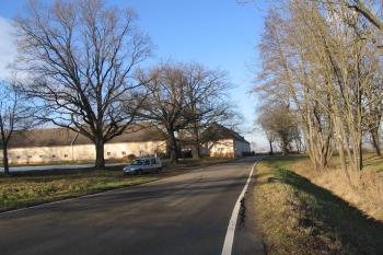 barokní dvůr od jihu (© Marcela Váňová 12/2020)