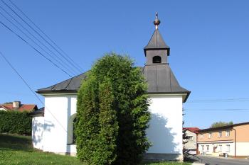 Kaplička Panny Marie  v Horní Krupé u Havlíčkova Brodu. (© Pavel Vítek 09/2018)