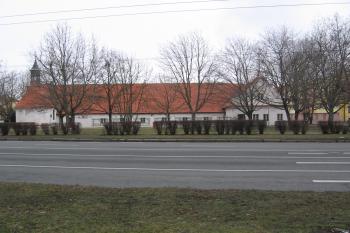 pohled na morový špitál z východu (© Jaroslav Špiroch 01/2021)