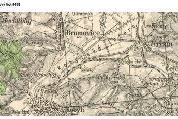 Třetí vojenské mapování - r. 1876 - 78 (© )