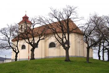 Kaple sv. Rozálie v bratislavské čtvrti Lamač (© Pavel Vítek 11/2019)