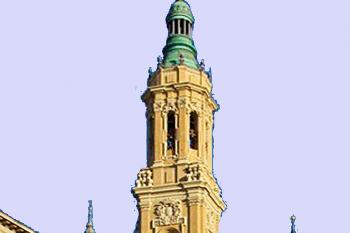 Katedrála Santa Maria del Pilar ve španělské Zaragoze (© Pavel Vítek 06/2005)