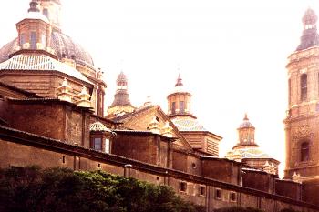 Katedrála Santa Maria del Pilar ve španělské Zaragoze (© Pavel Vítek 06/2005)