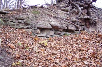 Pozůstatek věže (© Martin Smital, 11/2008)