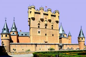 Alcázar ve  španělské Segovii  (© Pavel Vítek 06/2005)