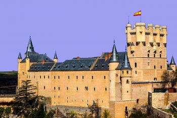 Alcázar ve  španělské Segovii  (© Pavel Vítek 06/2005)